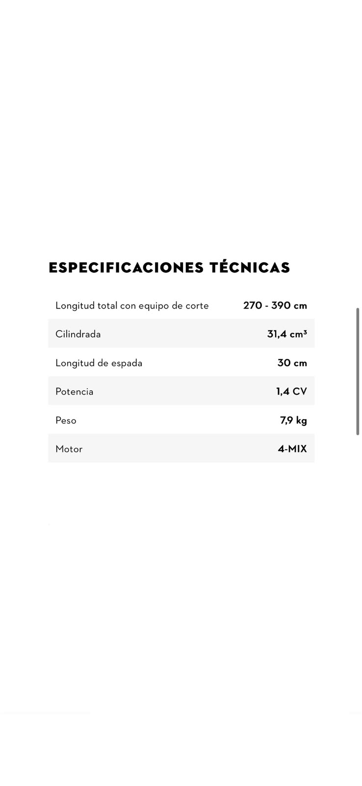 HT 105 - Podadora de altura